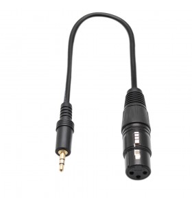 Snake XLR3pin Jack female to 3.5mm stereo Aux cable